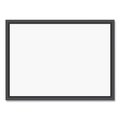 U Brands Magnetic Dry Erase Board with Black MDF Frame, 24 x 18, White Surface 307U0001